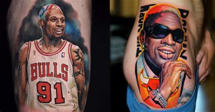 
Dennis Rodman Back Tattoo Meaning Explained On Twitter 