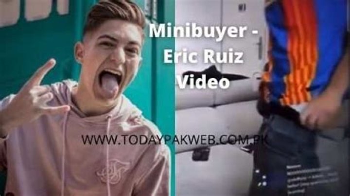
Minibuyer Video On Twitter: Youtuber Eric Ruiz Is The New Sensation On The Internet 