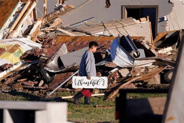 
Tornadoes in 3 States Leave 1 Dead and Nearly a Dozen Injured: ‘Praying for Oklahomans Impacted’ 