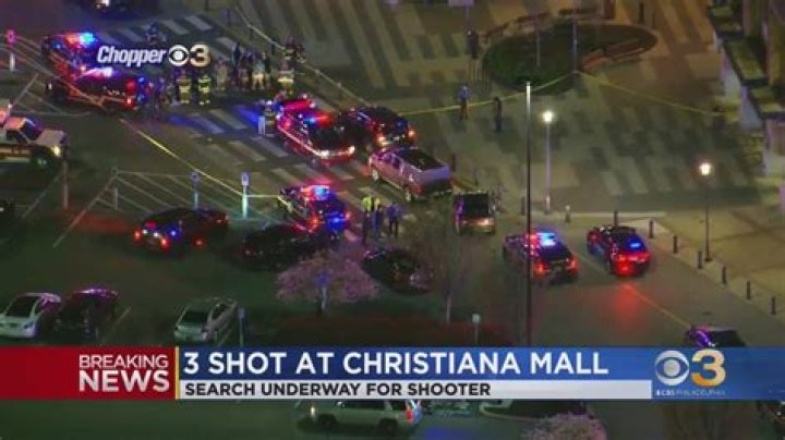 
Where is Christiana Mall located? 3 shot, 5 injured in Delaware mall shooting, suspect still at large 