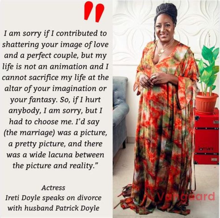 
Why Ireti Doyle’s Announcing Divorce From Hubby? 